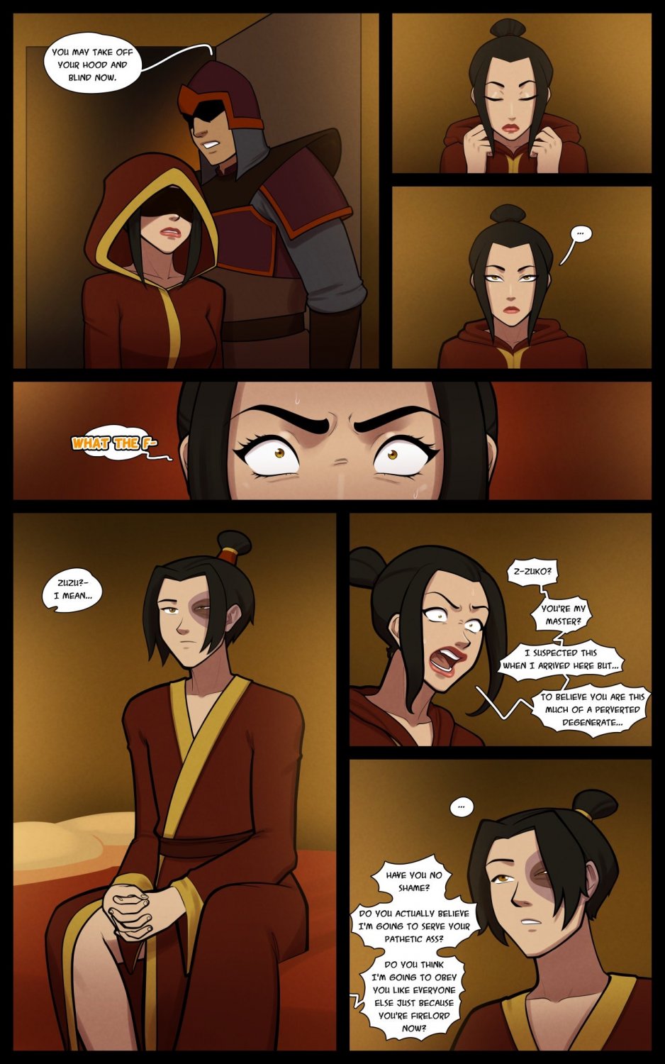 Porn comic: azula the boiling rock #d3o28Gql